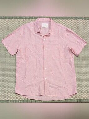 La Paz Silveria Shirt in Dusty Pink Men's Size Large Made in Portugal